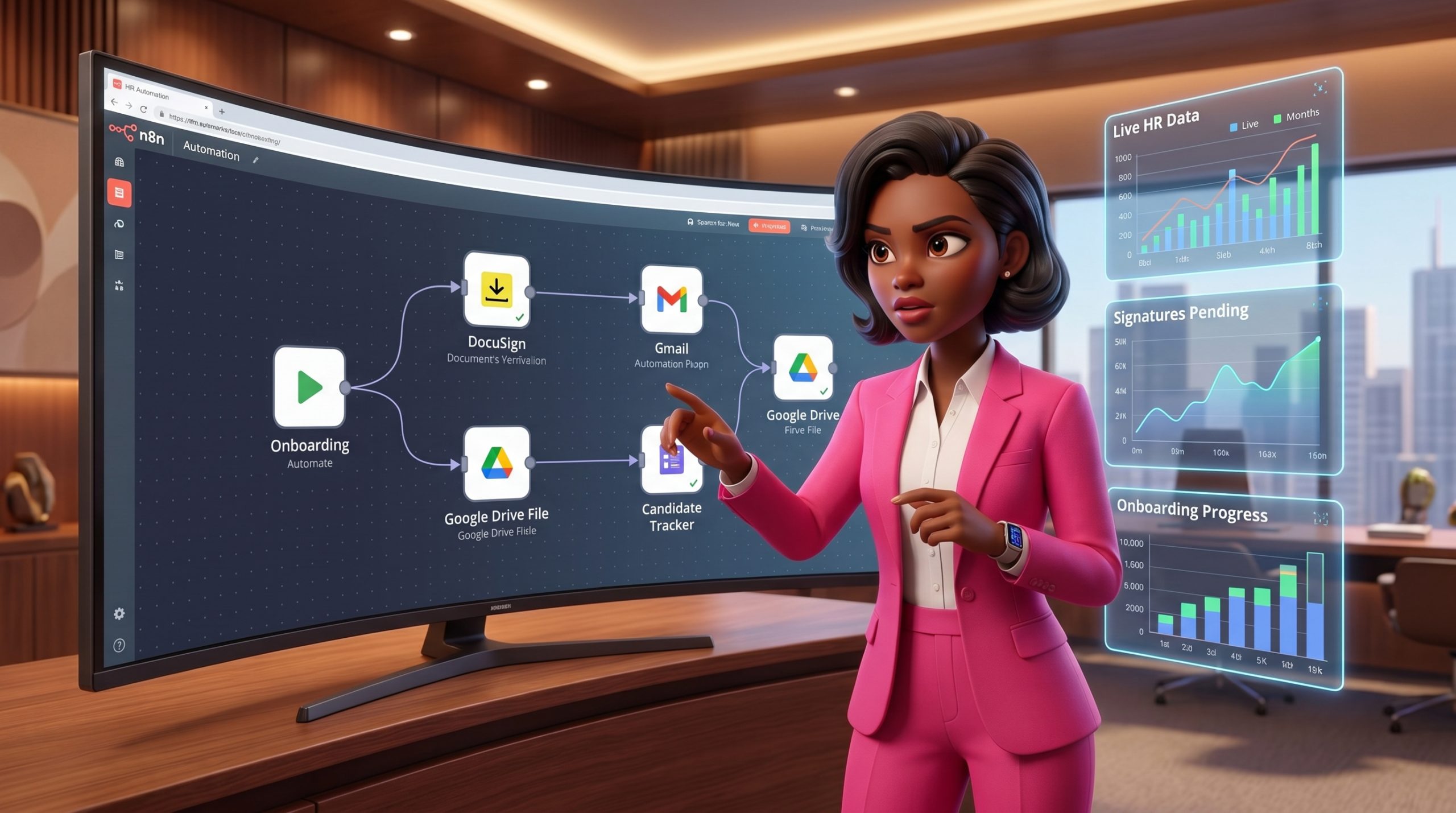  agent IA Opérationnel dans le même univers cartoon moderne "indestructible"